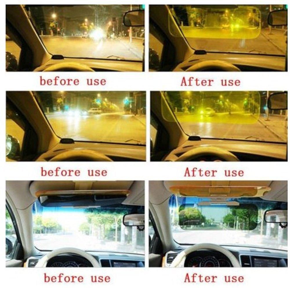 Anti-Glare Dazzling Goggle Day & Night Vision Driving Mirror Sun Visors for car